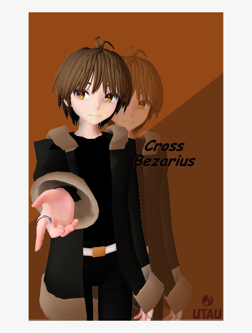 Utau Cross Bezarius Box Art By Kuroneko Shion-d6yjlan - Système U, transparent png