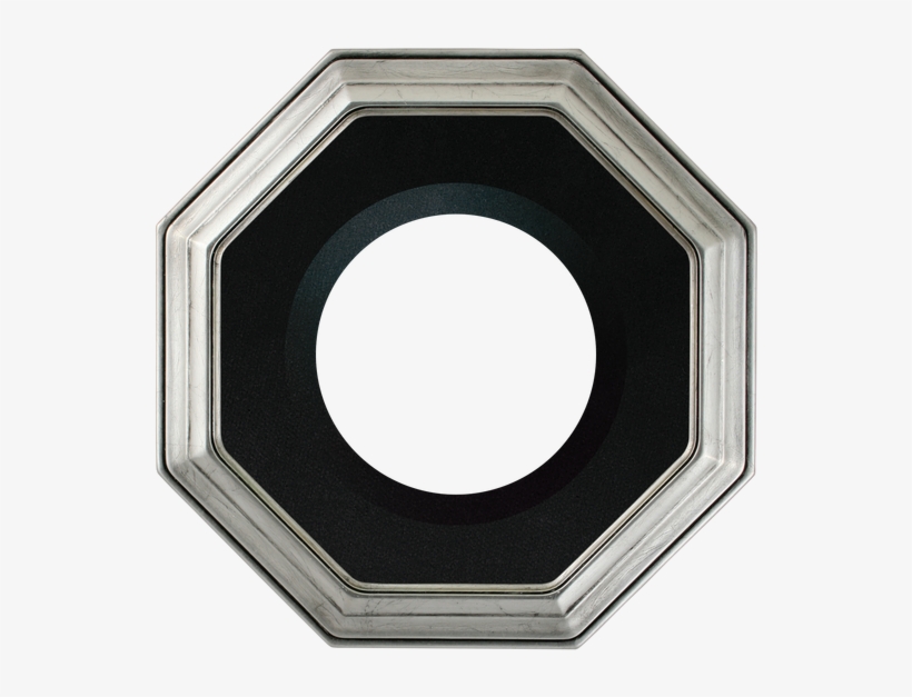 Collector Plate Frame - Silver, transparent png