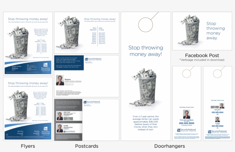Rent Vs Own Money Landing Page Images - Securitynational Mortgage, transparent png