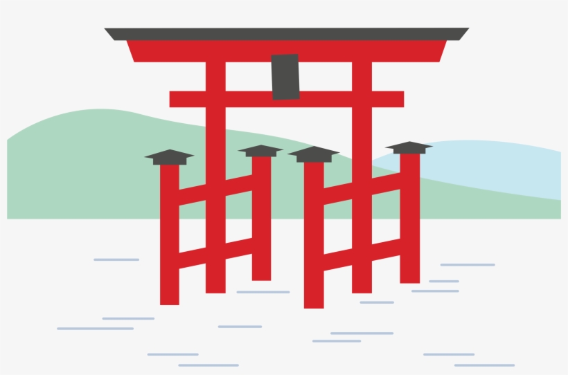 Big Image - Itsukushima Shrine, transparent png