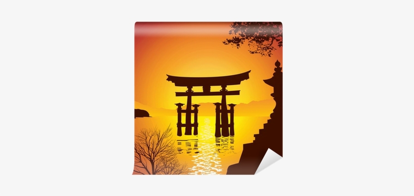 Itsukushima Shrine, transparent png