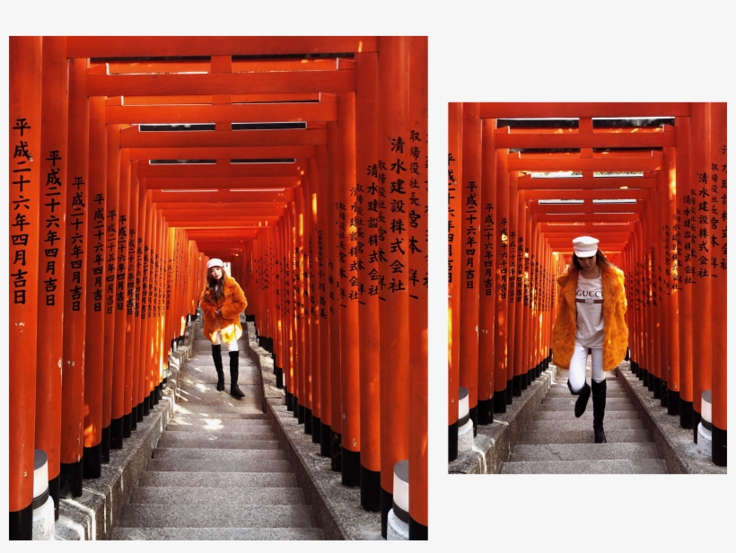 It Was Kind Of Surreal Seeing The Temple Being Surrounded - Shinto Shrine, transparent png