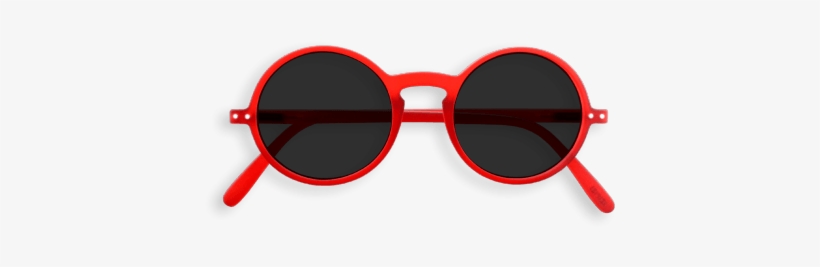 Red Sunglasses - Izipizi Round, transparent png