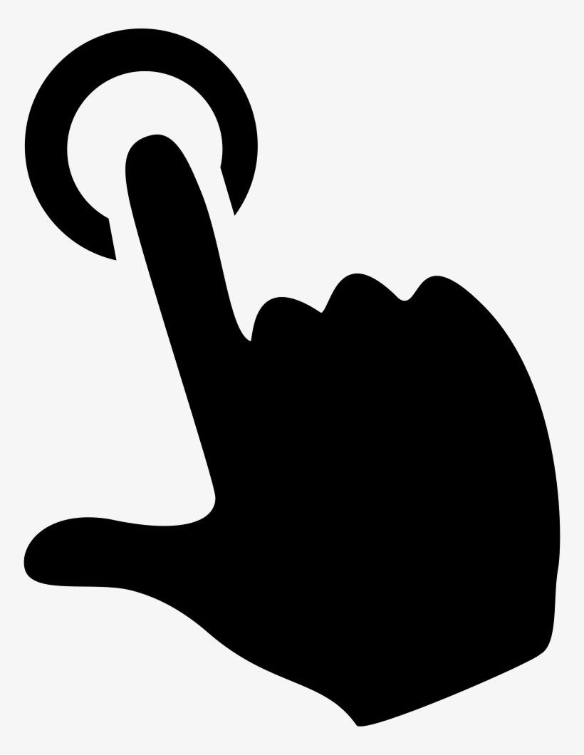 Click Hand Comments - User Interface Icon Png, transparent png