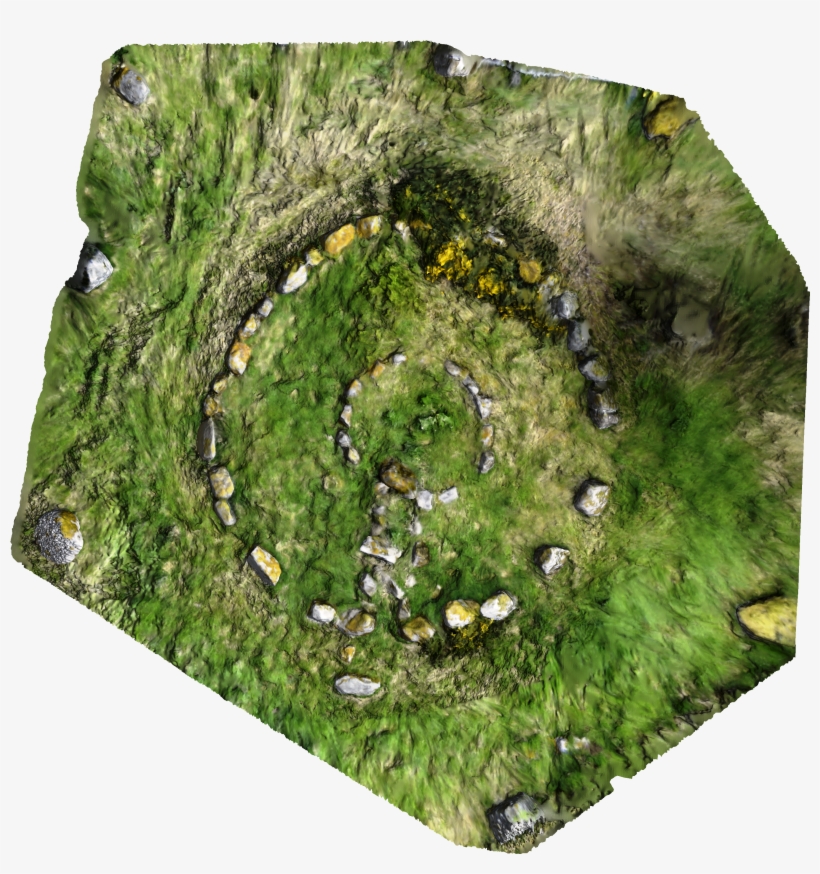 Cairn Irenan View Of Photogrammetry 3d Model (james - Grass, transparent png