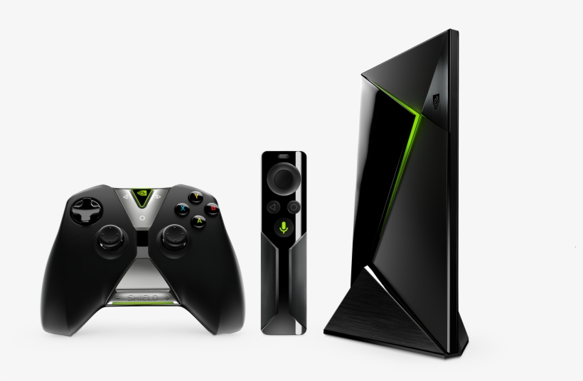 Navigation Of Menus Is A Breeze With The Included Shield - Nvidia Shield Media Streaming Console, transparent png