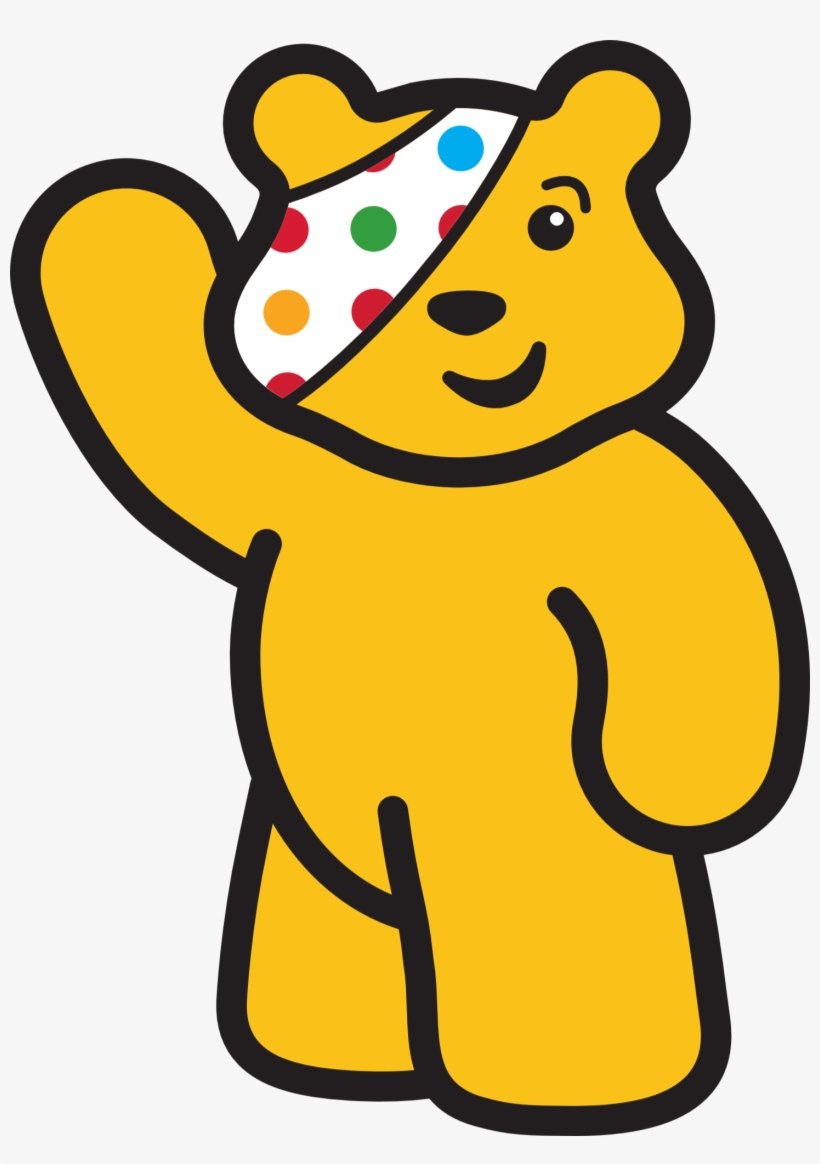 Free Clipart Pudsey Bear - Children In Need Bear, transparent png