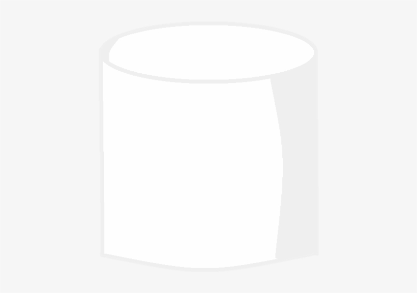 Marshmellow Body Remade In Ms Paint - Lampshade, transparent png