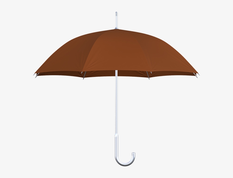 Aluminum Umbrella Brown - Umbrella Color Brown, transparent png