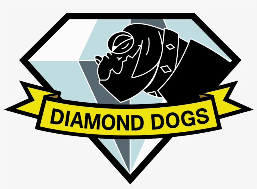 Th3anim8er, Diamond Dog, Konami, Logo, Metal Gear, - Metal Gear Solid Diamond Dogs, transparent png