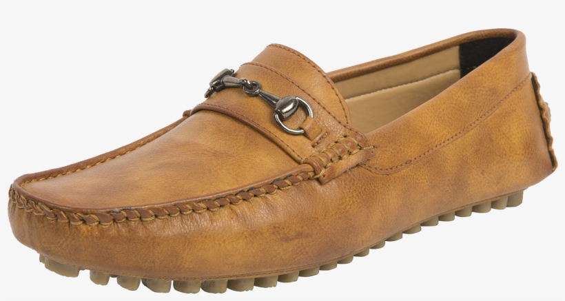 Leather Loafer Driving Shoe - Shoe, transparent png