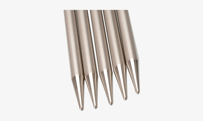 Chiaogoo Metal Double Pointed Knitting Needles - Chiaogoo Double Point Stainless Steel Knitting Needles, transparent png