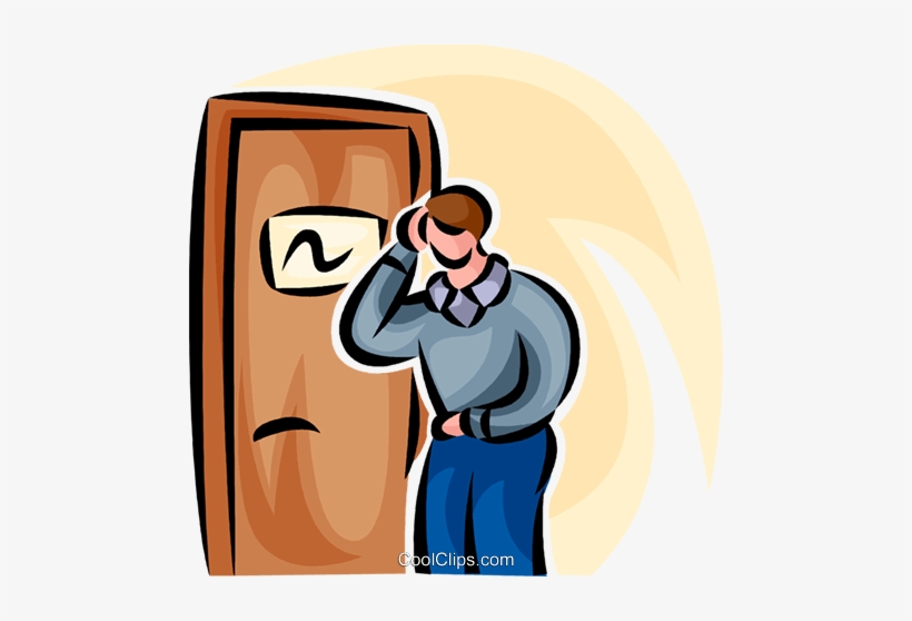 Man Feeling Sick Royalty Free Vector Clip Art Illustration - Man, transparent png