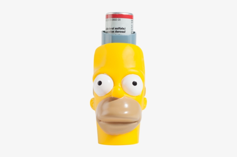Homer 90's Inhaler Cover - Inhaler, transparent png