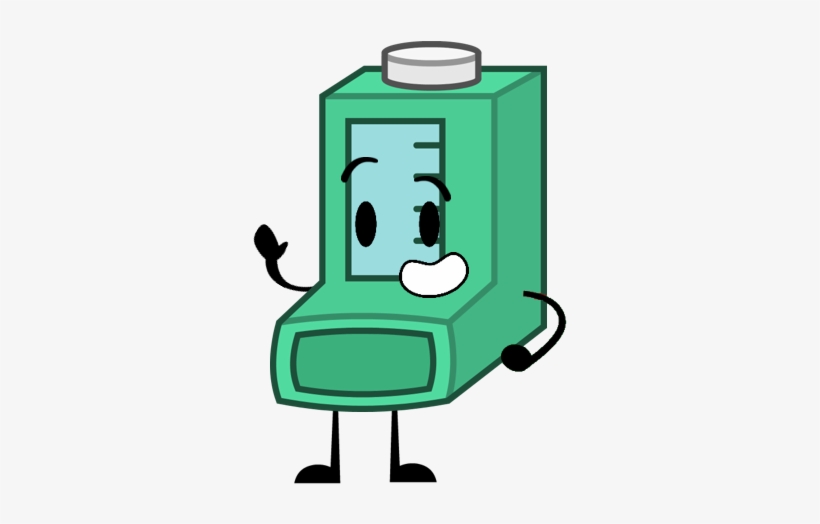 Asthma Inhaler 8 - Metered-dose Inhaler, transparent png