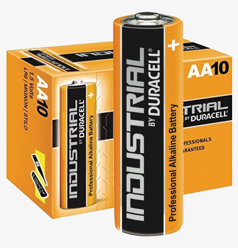 1286duracell Duracell Industrial Aa Batteries 800x800 PNG Download