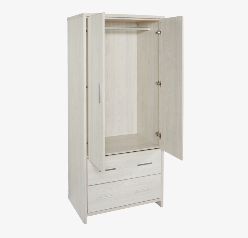 Atlas > Two Drawer Wardrobe - Cupboard, transparent png