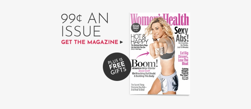 Fitness And Weight Loss Do This Move Before Every Abs - Magazine.store Women's Health (10 Issues), transparent png