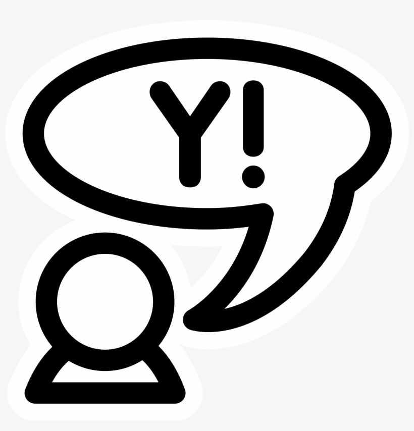 This Free Icons Png Design Of Mono Yahoo Protocol, transparent png