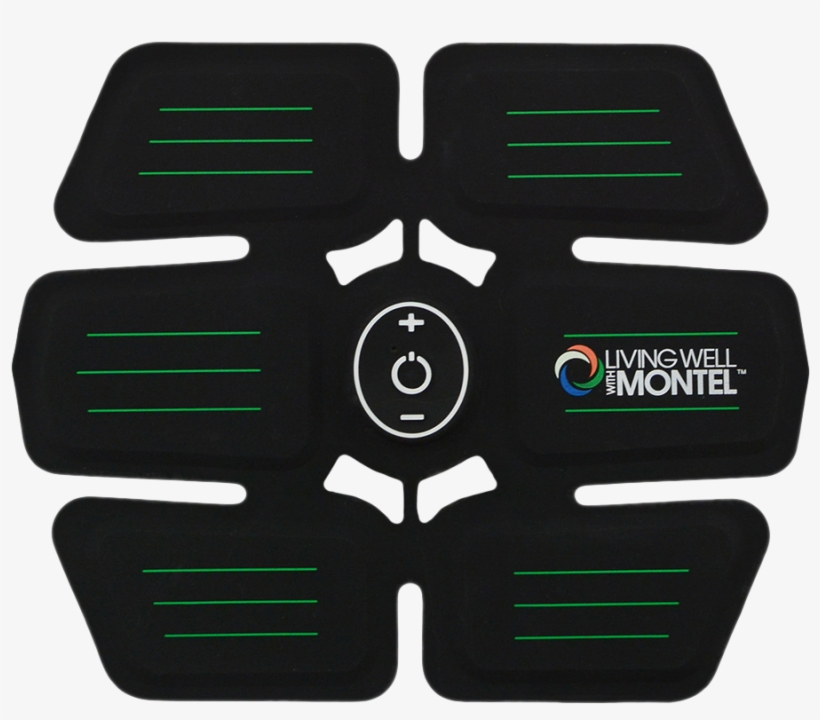 Living Well With Montel ™ 6 Pack Abs Ems Abdominal - Six Pack Abs Stimulator, transparent png