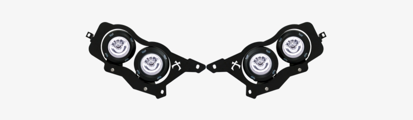 Factory Headlight Halo Upgrade Light Kit For - Rigid Industries 46554 14-16 Rzr Xp1000 Headlight Mnt, transparent png