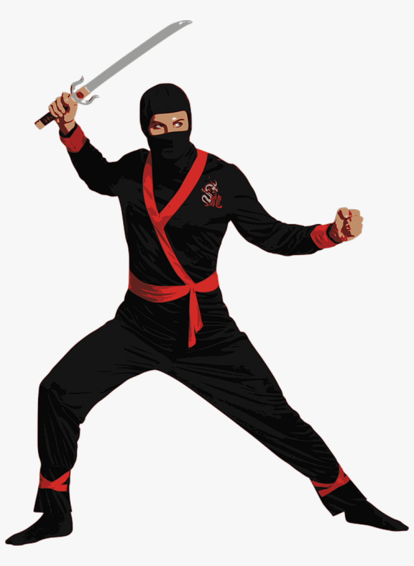 Disfraz Ninja Facil De Hacer, transparent png
