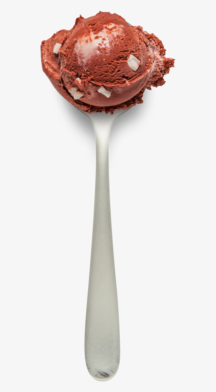 Red Velvet Cake Flavored Ice Cream With White Chocolaty - Champagne Stemware, transparent png
