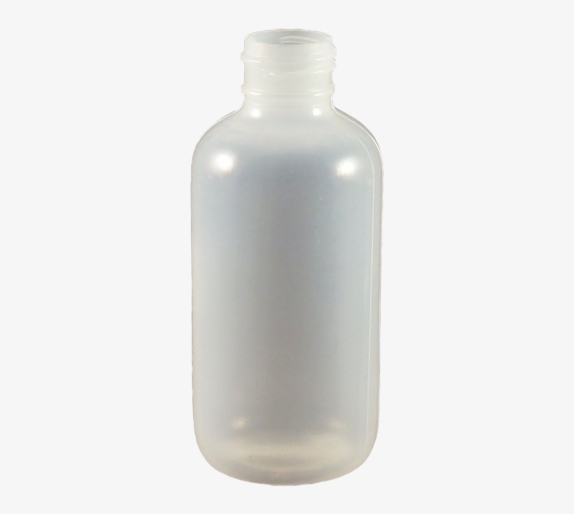 4 Oz Natural Ldpe Plastic Boston Round Bottle - Kaufman Container, transparent png