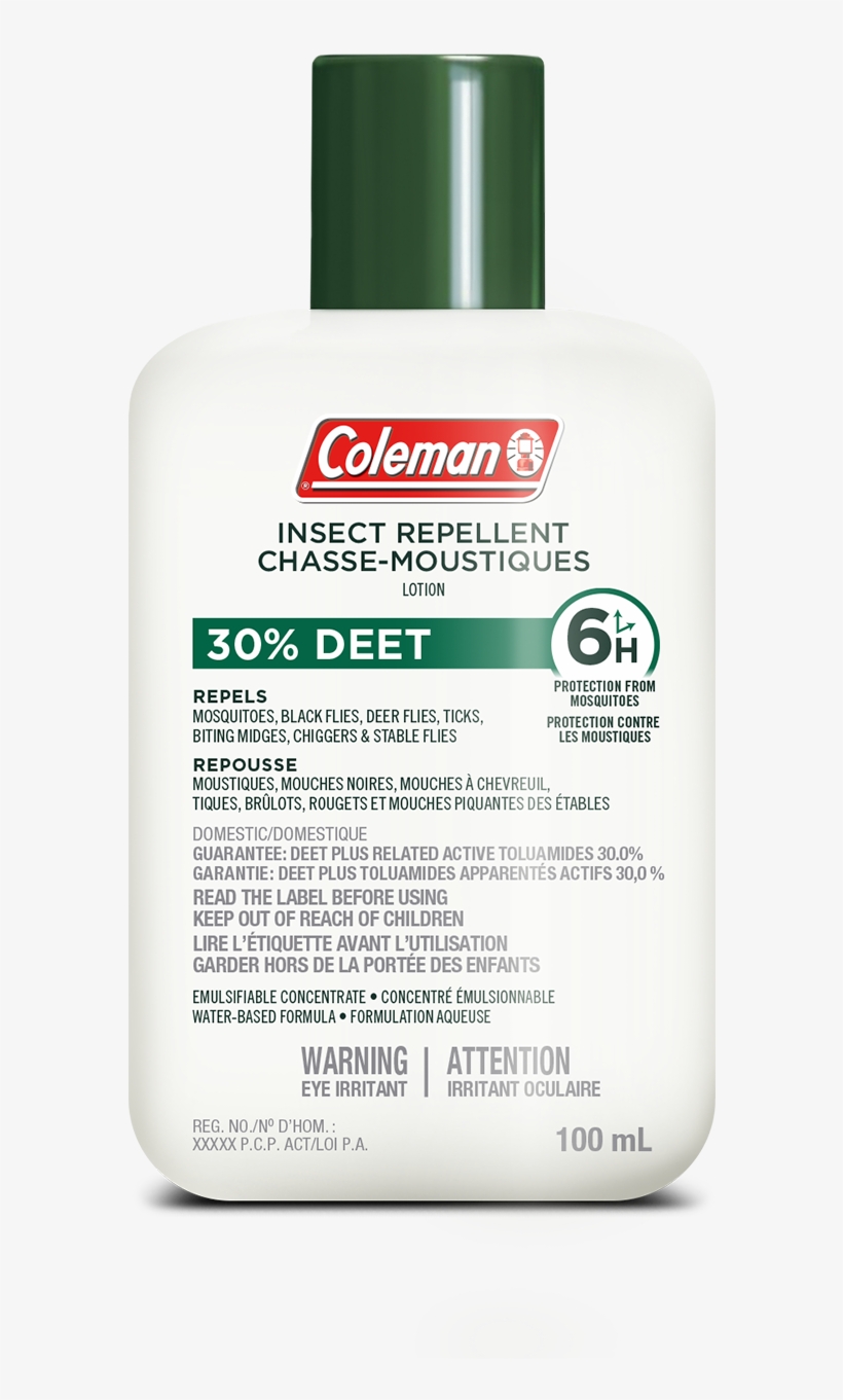 Coleman Lotion 30 Deet 100ml Bottle - Coleman, transparent png