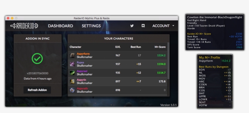 View Mythic Scores And Raid Progress In-game - Raid, transparent png