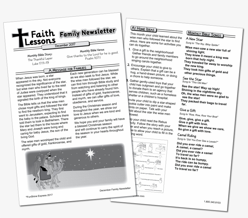 Wise Men Visit Jesus - Paper, transparent png