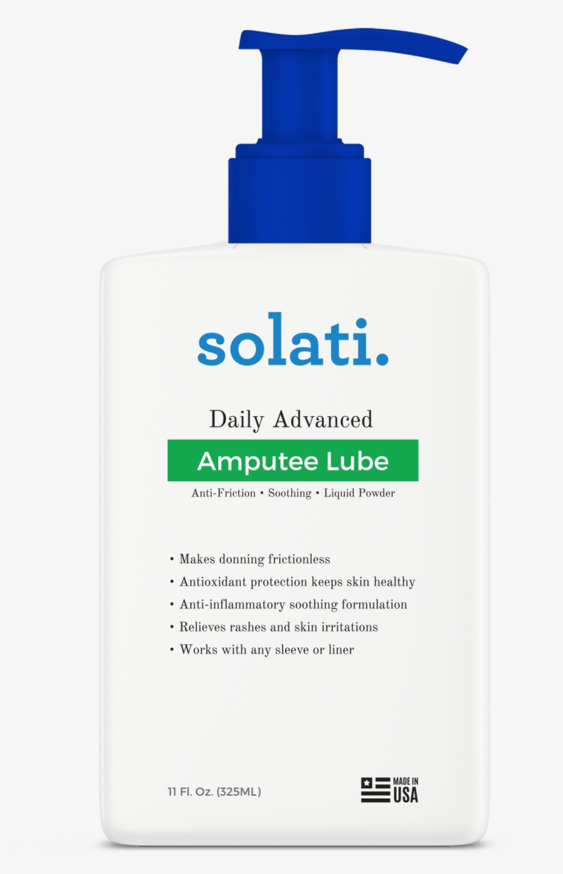Daily Advanced Amputee Lube - Plastic Bottle, transparent png