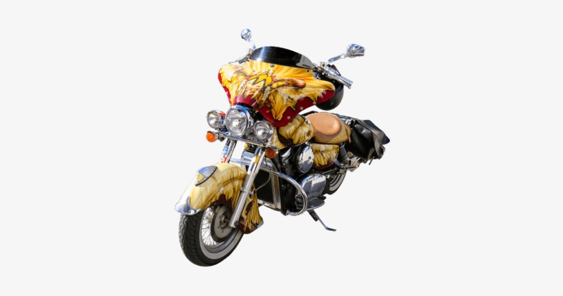 Motorcycle Drifter Front View - Cool Cat, transparent png