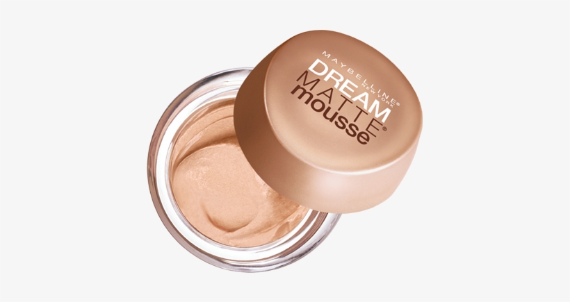 Dream Matte Mousse In The Lightest Shade - Maybelline Mousse Foundation, transparent png