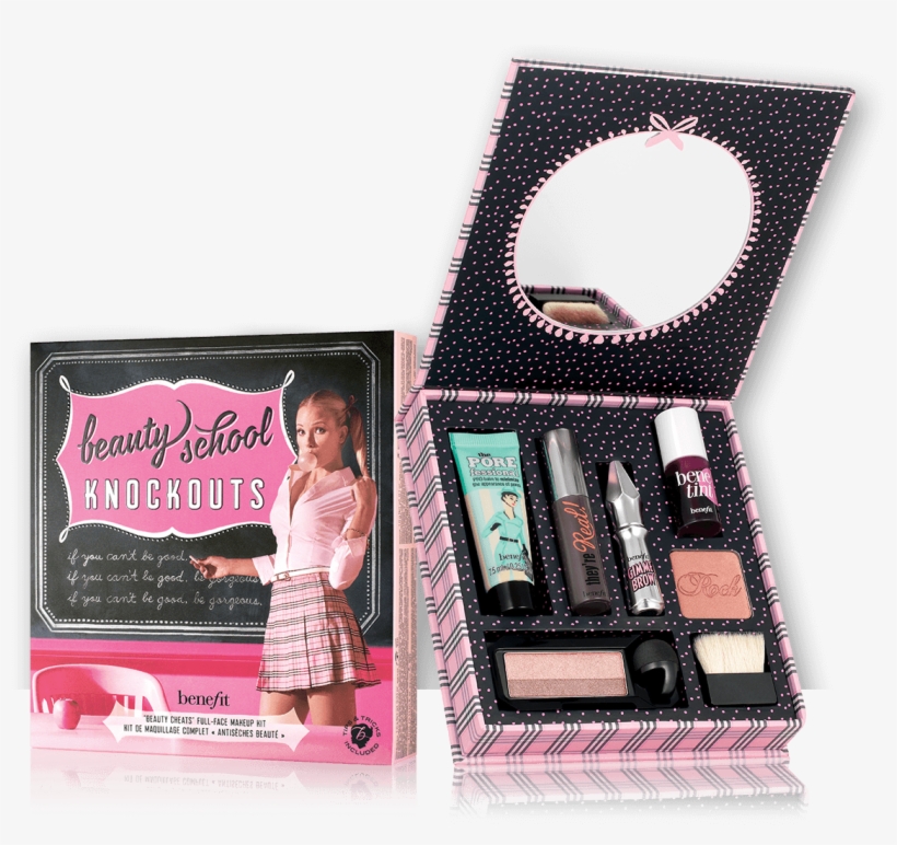 Beauty School Knockouts Hero 0 - Benefit 'beauty School Knockouts' Make Up Kit, transparent png