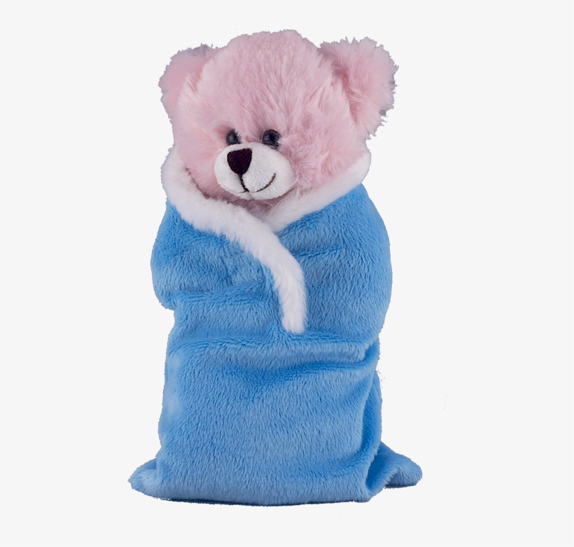 blue and pink teddy bears