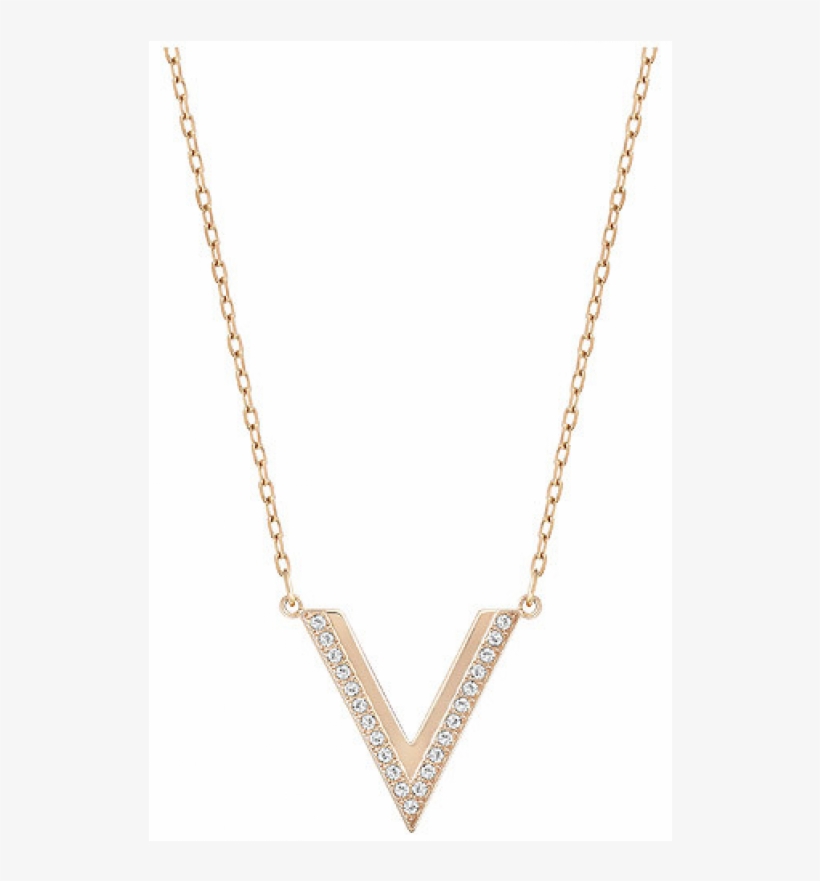 Delta Small Necklace - Swarovski Delta Kette, transparent png