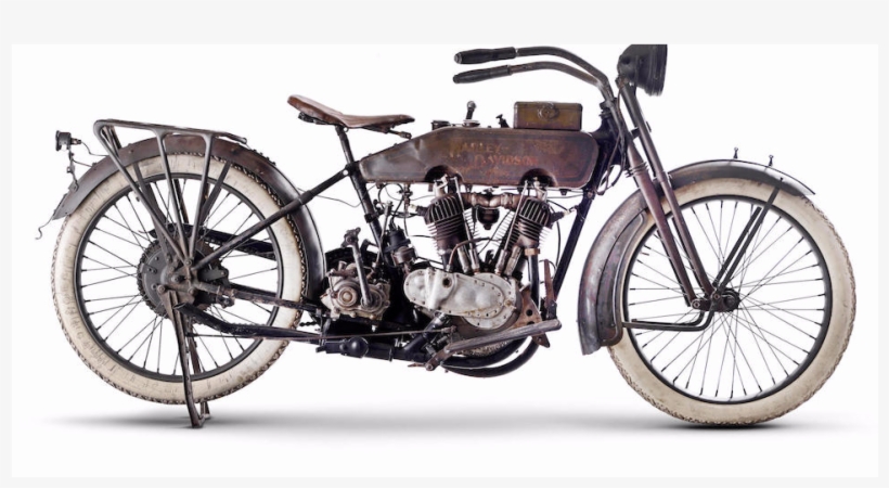 Davidsonold1 - Old Harley Davidson Png, transparent png