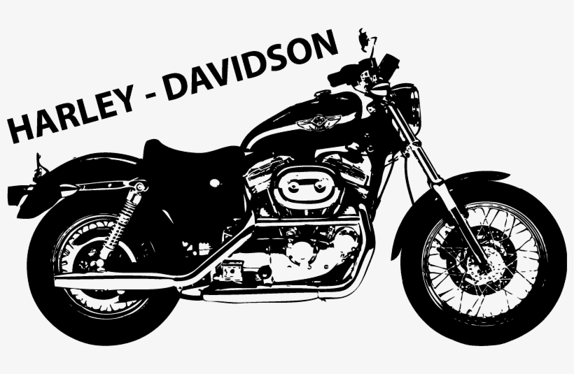 Harley Motorcycle Png For Kids - Harley Davidson Motorcycle Decal, transparent png