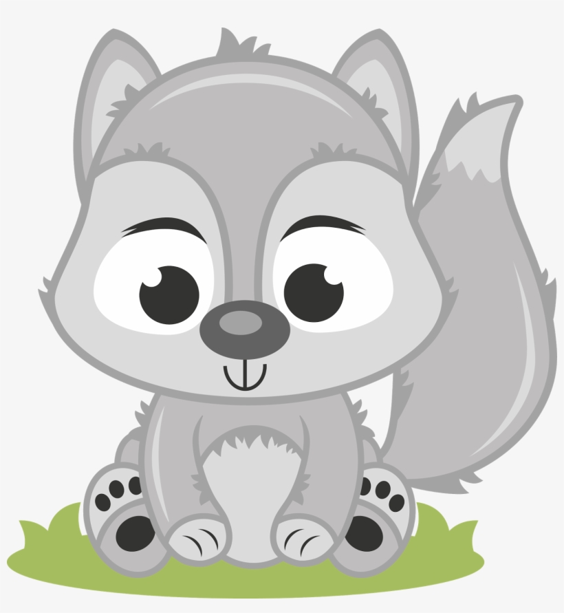 Safári Baby-cute - Clipart Baby Wolf, transparent png