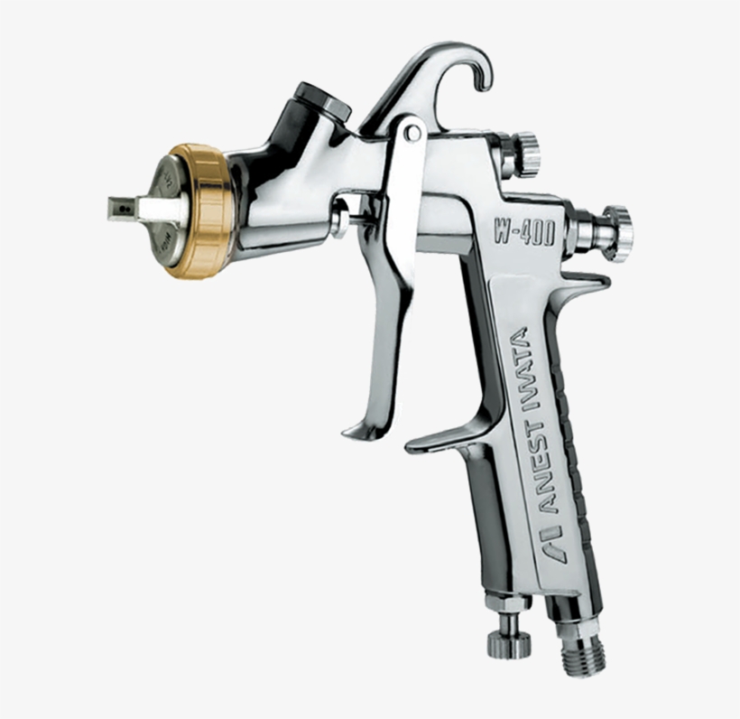 Iwata W400 Gravity Spray Gun, transparent png