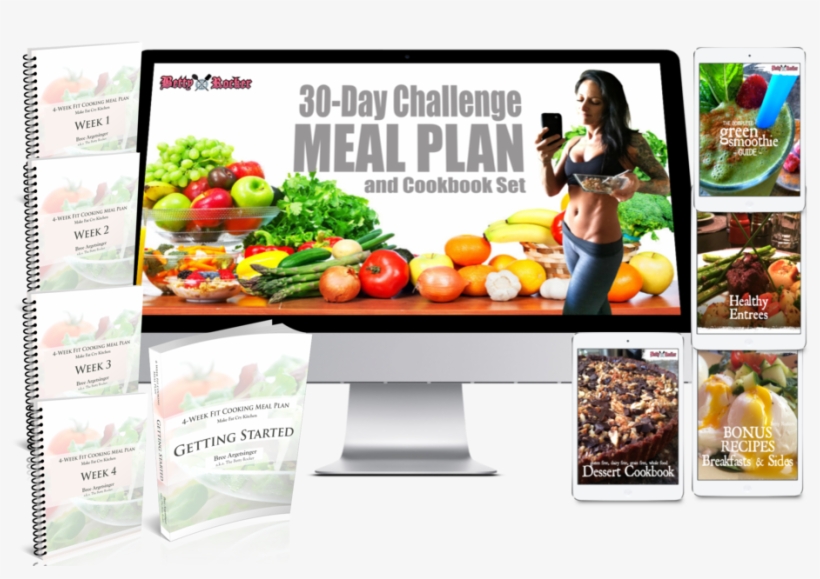 30 Day Challenge Meal Plan Set - Body Rock Meal Plan Pdf, transparent png