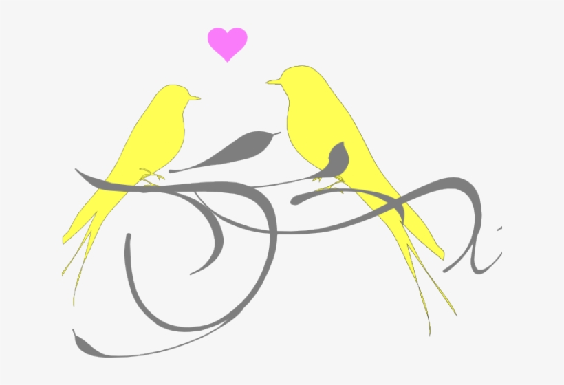Love Bird Clipart - Love Birds Clipart, transparent png