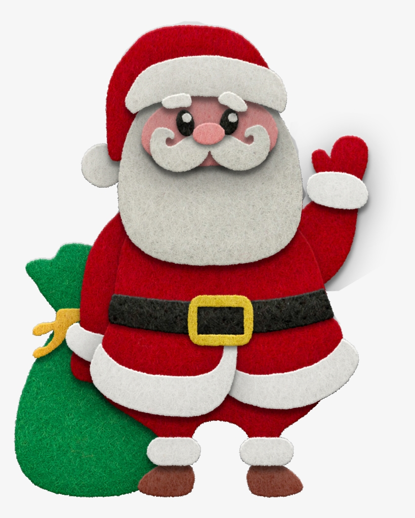The End - Vetor Papai Noel Png, transparent png