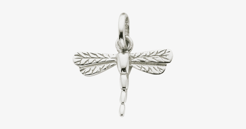 Kirstin Ash Dragonfly Charm Sterling Silver, transparent png
