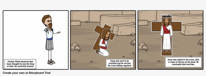 Jesus' Death - Cartoon, transparent png