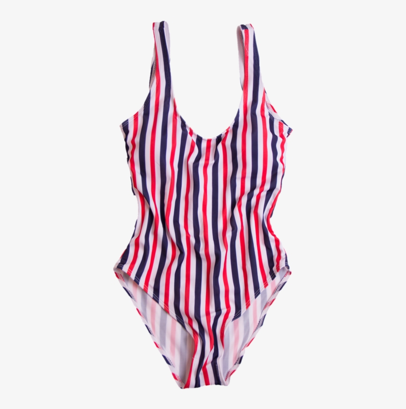 Red White Blue Swimsuit Polyvore Moodboard Filler - New York, transparent png