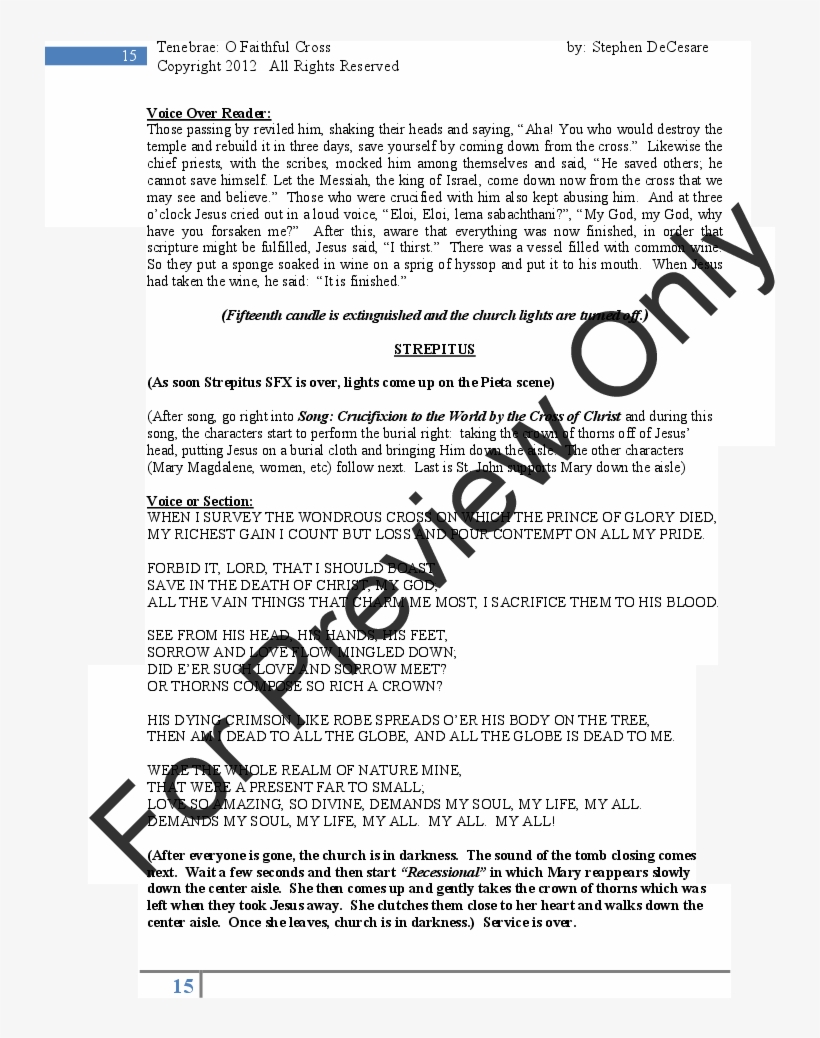 O Faithful Cross Thumbnail - Orpheus In The Underworld Beginner Violin, transparent png