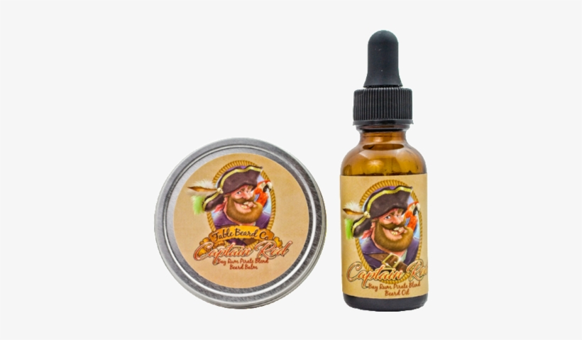 A Bay Rum Pirate Beard Oil & Beard Balm Kit - Beard Oil, transparent png