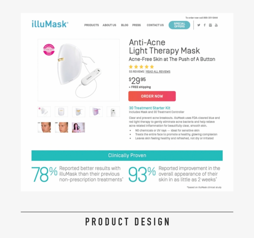 Affordable Illumask Product Pages With 30 Great Red, transparent png